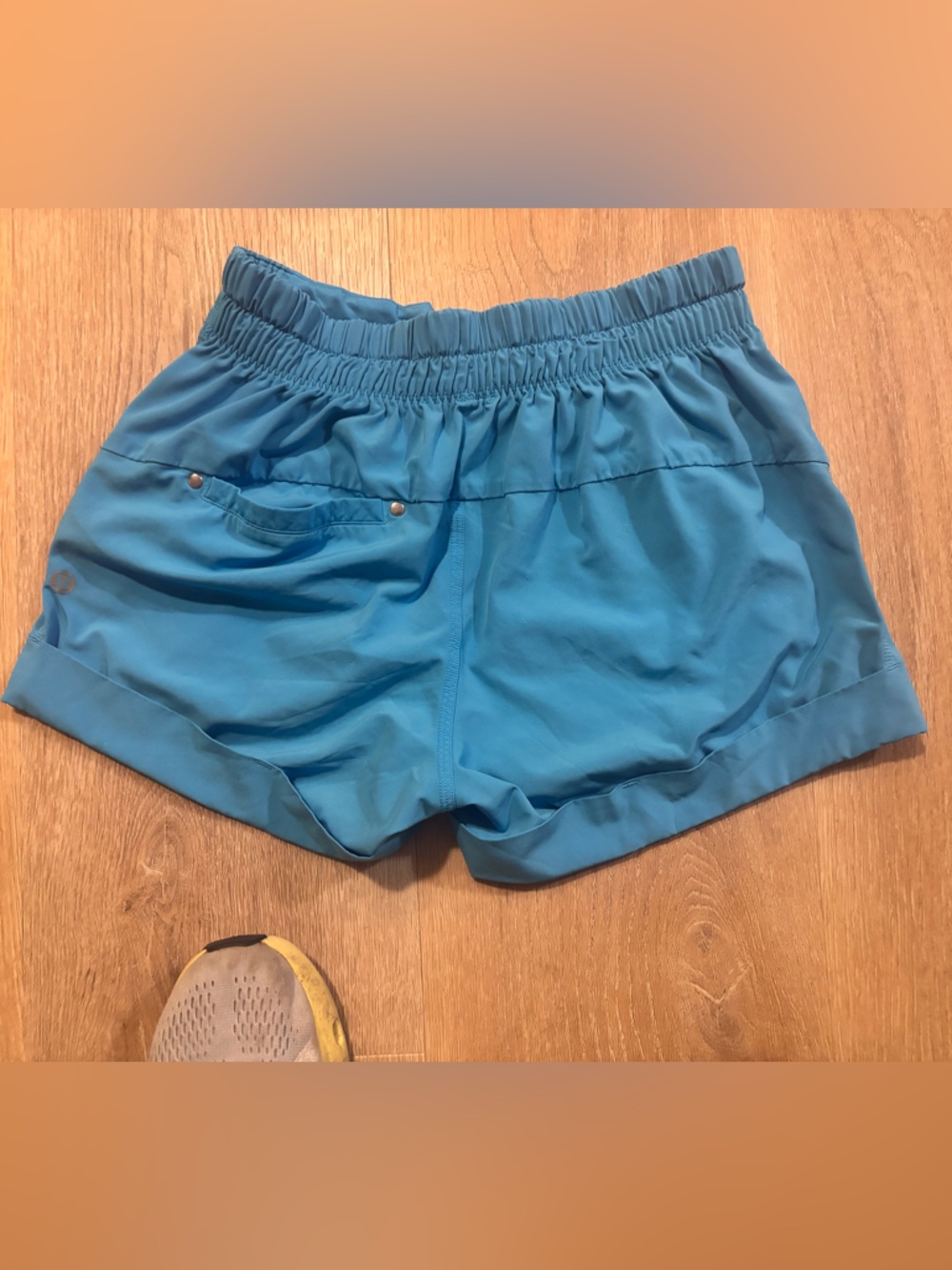Blue Athletic Lululemon Shorts - Picture 2 of 4